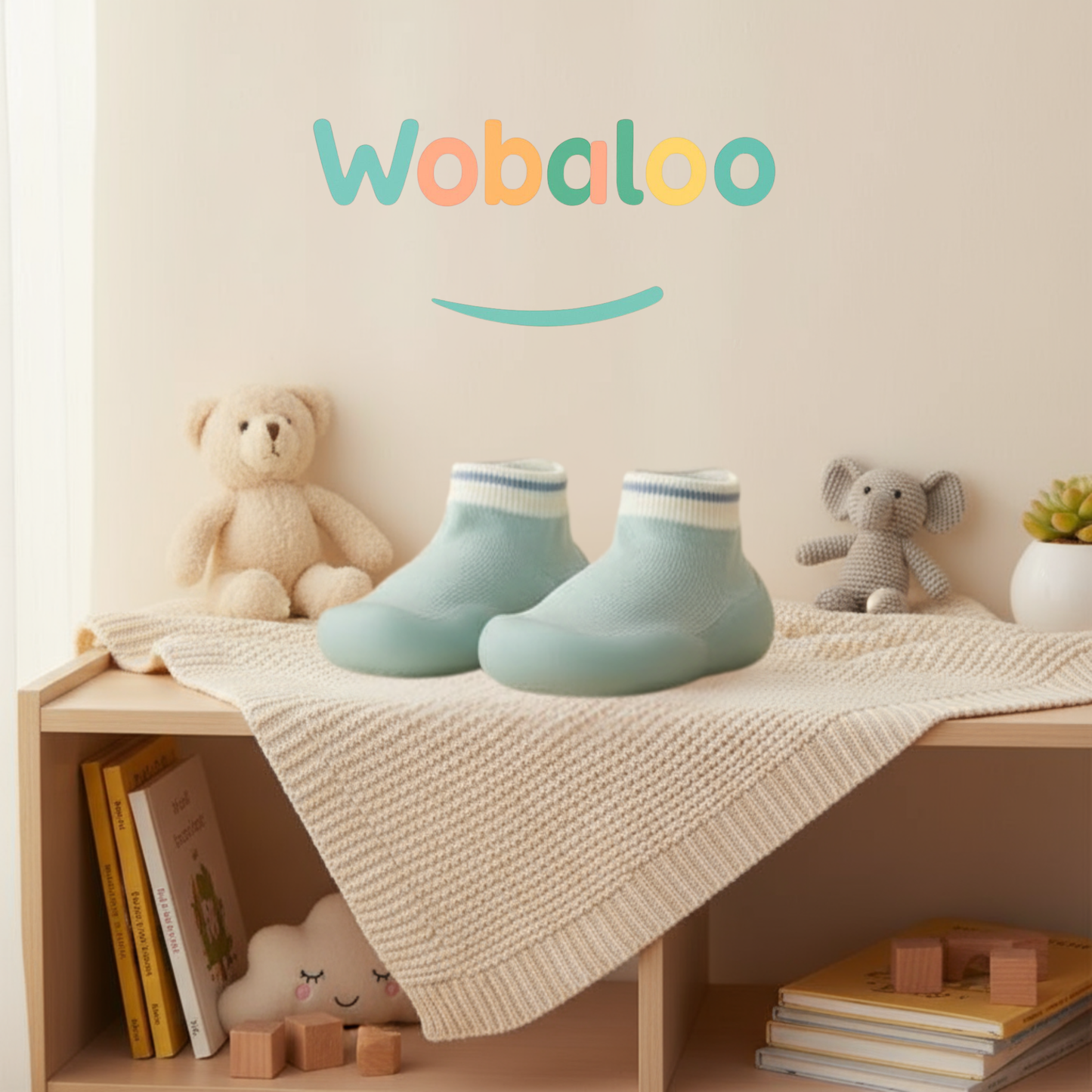 Chaussons d'intérieur avec semelles antidérapantes