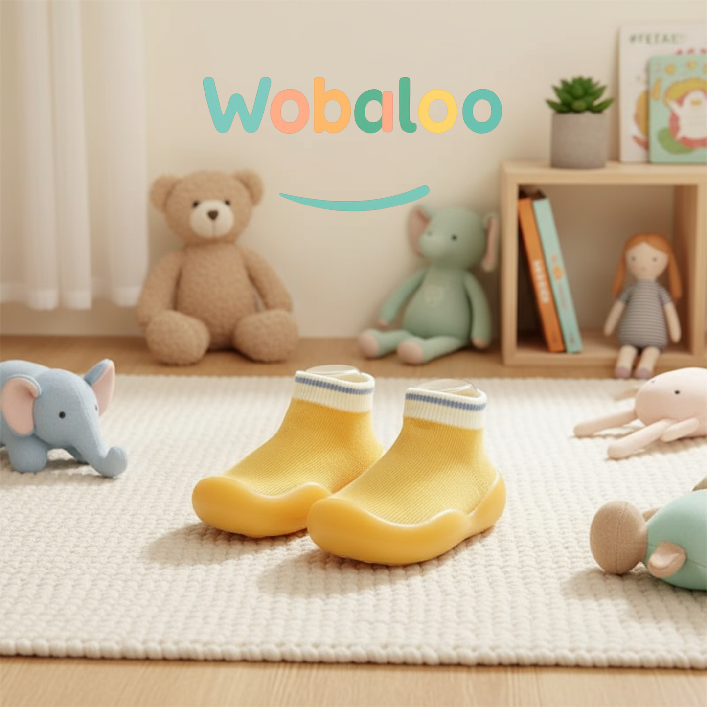 Chaussons d'intérieur avec semelles antidérapantes